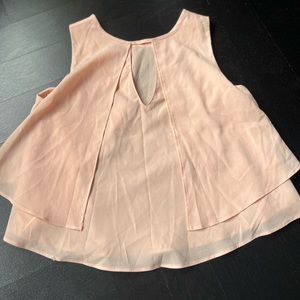Byblos girls size 8 peach blouse